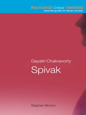 cover image of Gayatri Chakravorty Spivak